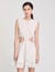 Short dress with cutouts