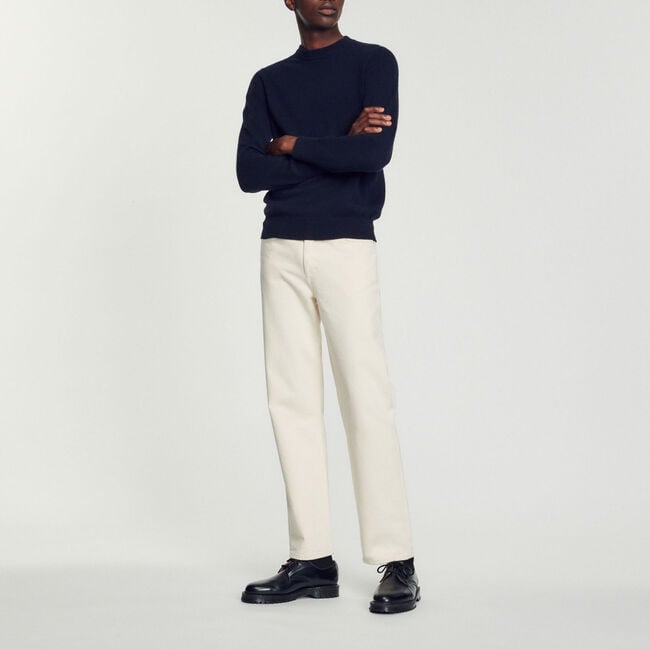 Knitted merino sweater