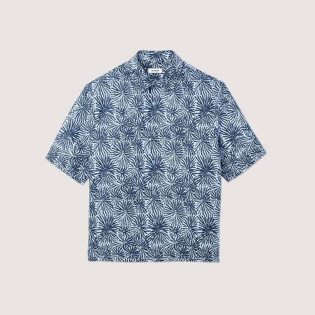 Oversized printed shirt