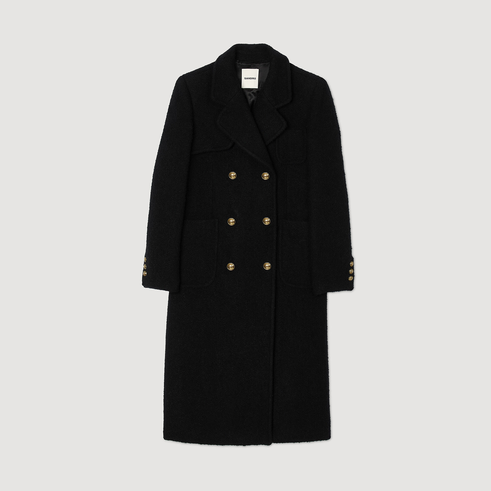 Wool coats for women Sandro Paris