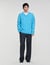 V-neck long-sleeve jumper