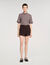 Buttoned carpenter shorts