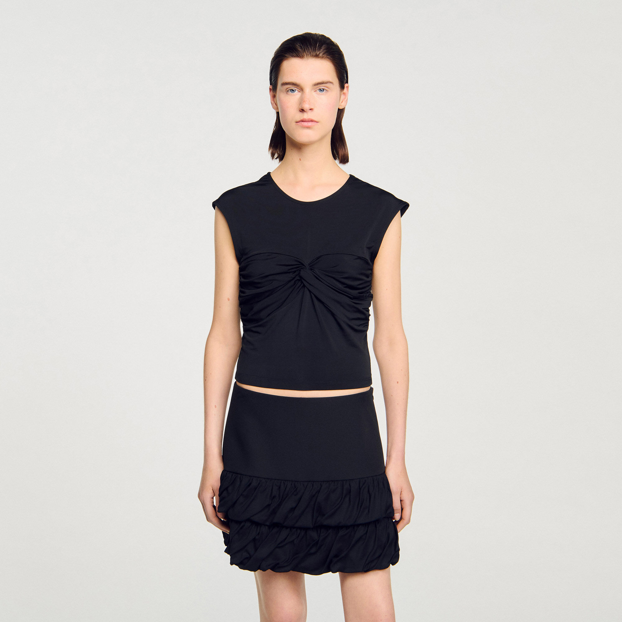 Draped T-shirt
