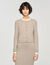 Cardigan with contrast collar