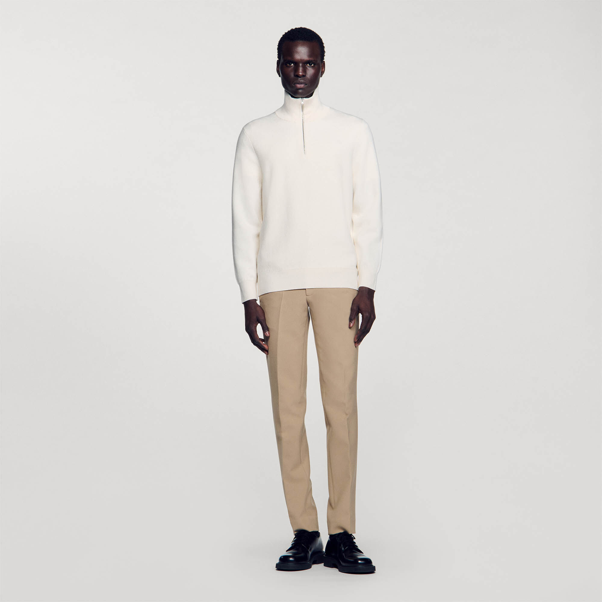 Half-zip jumper