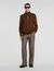 Jumper with standing collar