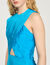 Draped maxi dress