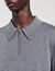 Knit polo jumper