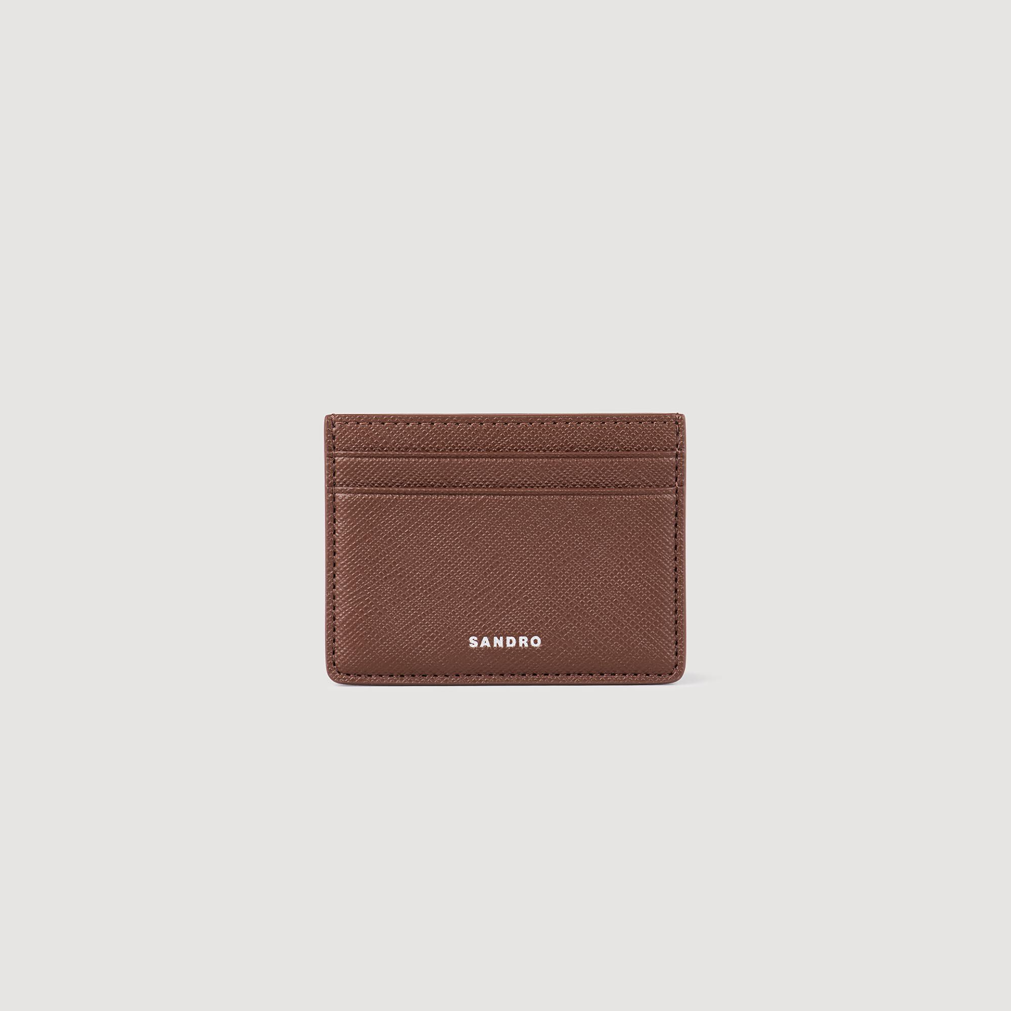 Synthetic leather cardholder