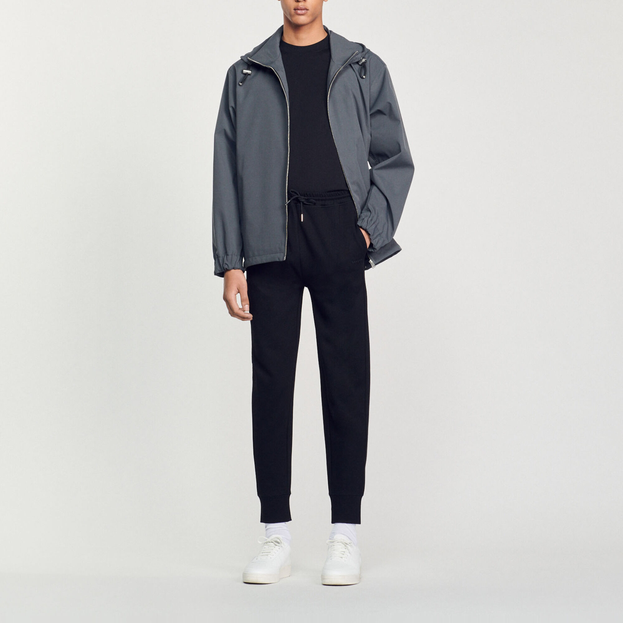 Knitted jogging bottoms