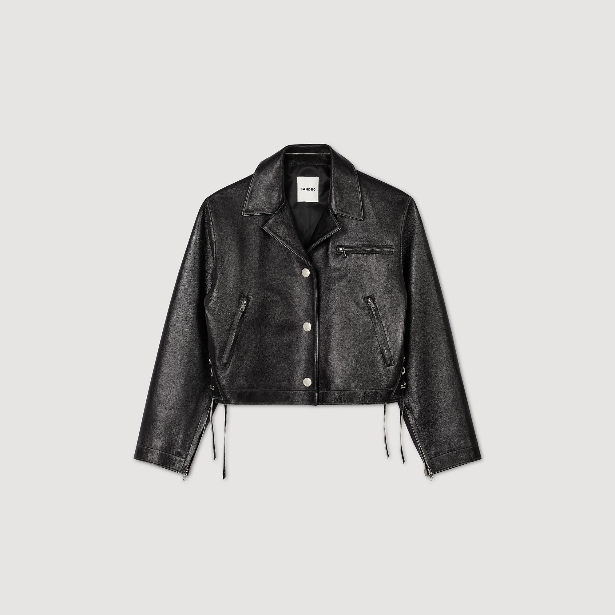 Sandro black jacket on sale