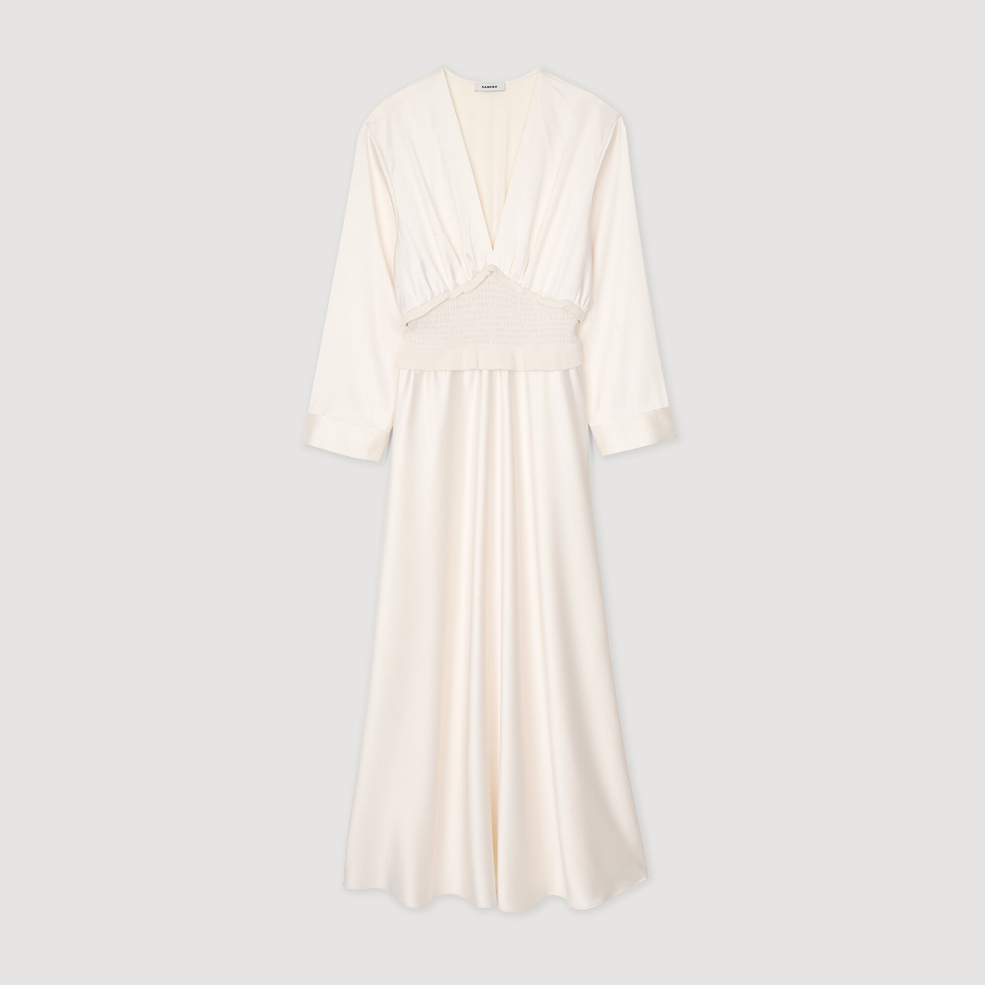 Sandro 2 in 1 wrap dress cheap