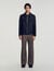 Wool zip-up jacket