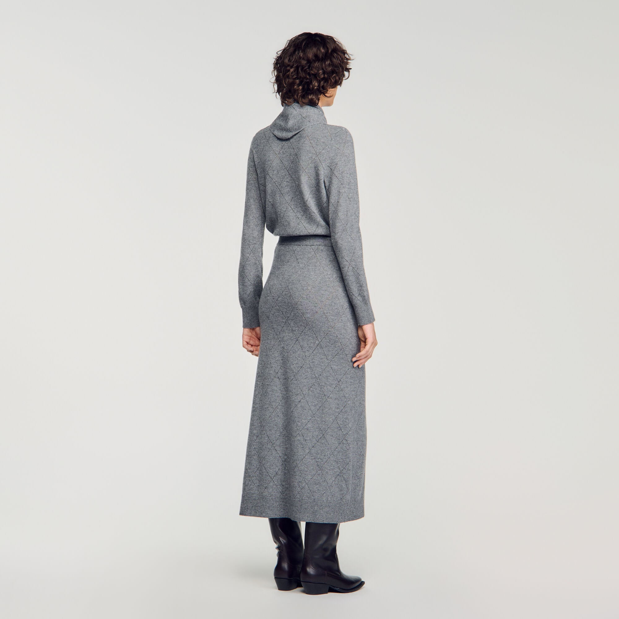 Pointelle knit maxi skirt - Women | Sandro