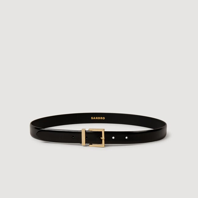 Leather belt