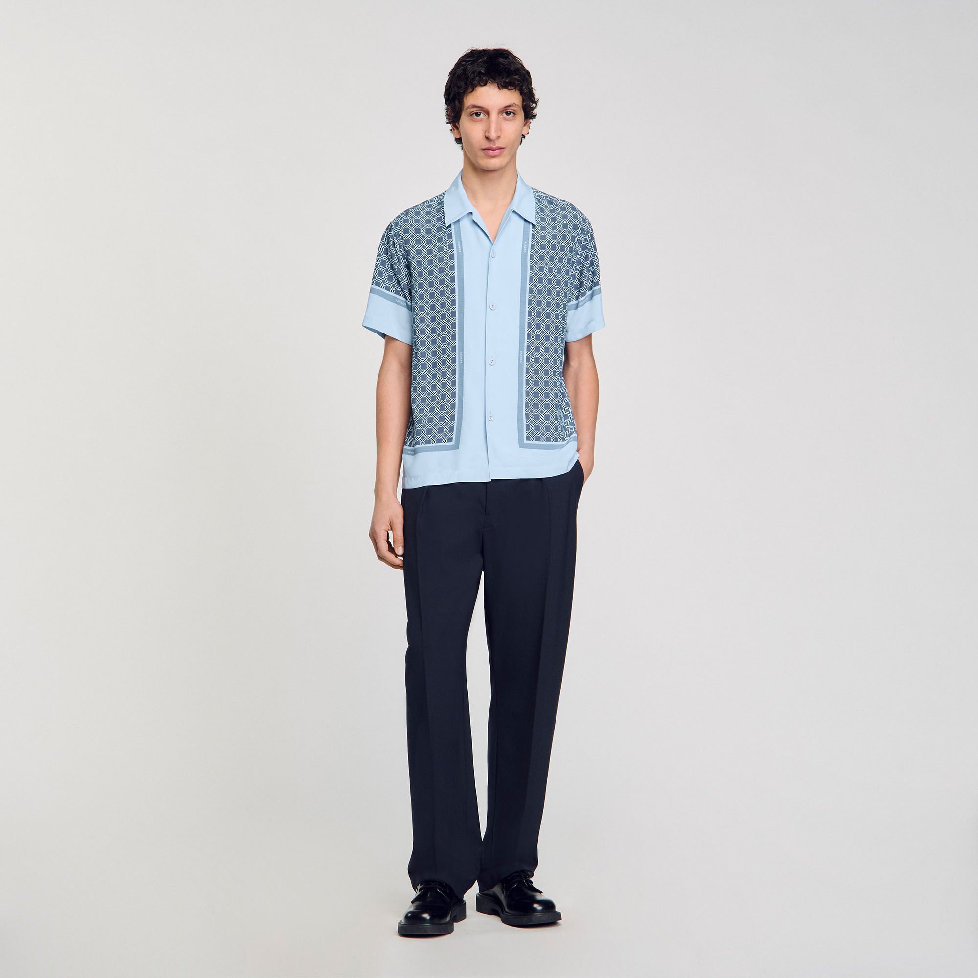 Printed shirts for men | Sandro Paris Printed shirts for men | Sandro Paris