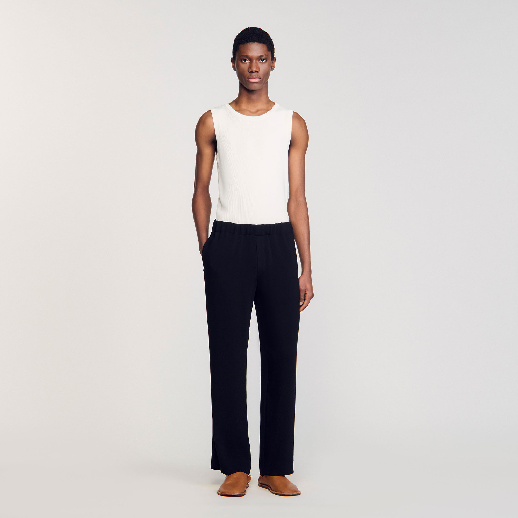 Pleated trousers