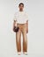 Faded cotton baggy jeans