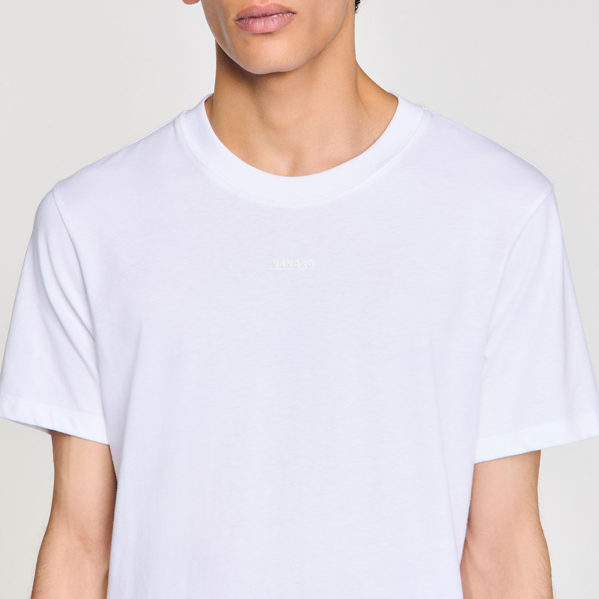 Cotton T-shirt with logo