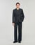 Wide wool suit jacket