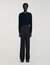 Wool suit trousers