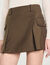 Short skirt with pockets
