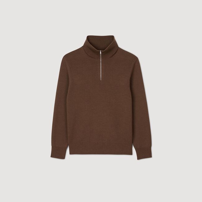 Half-zip jumper