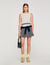 Pleated skort