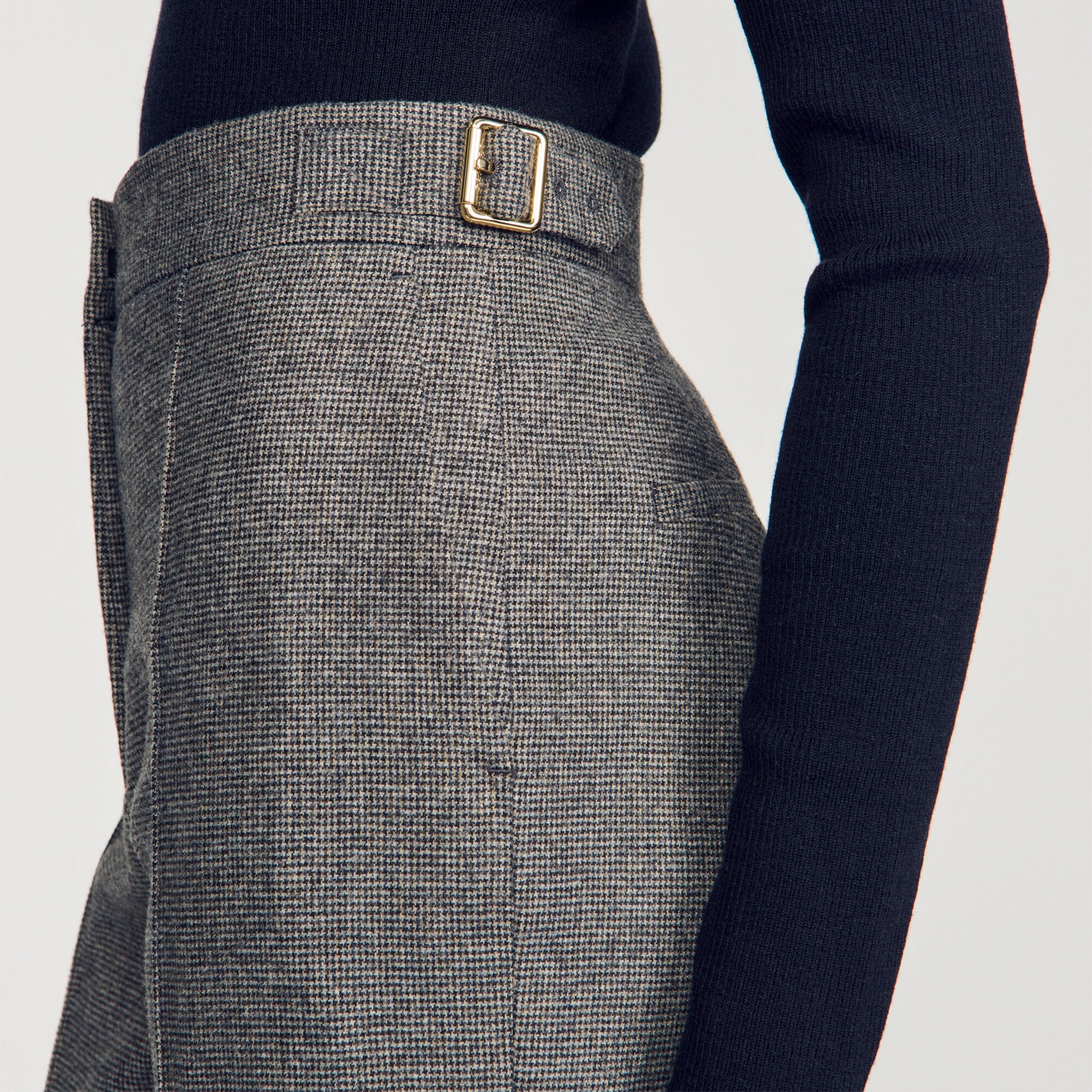 Wool suit trousers - Women | Sandro