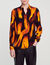 Flame pattern shirt