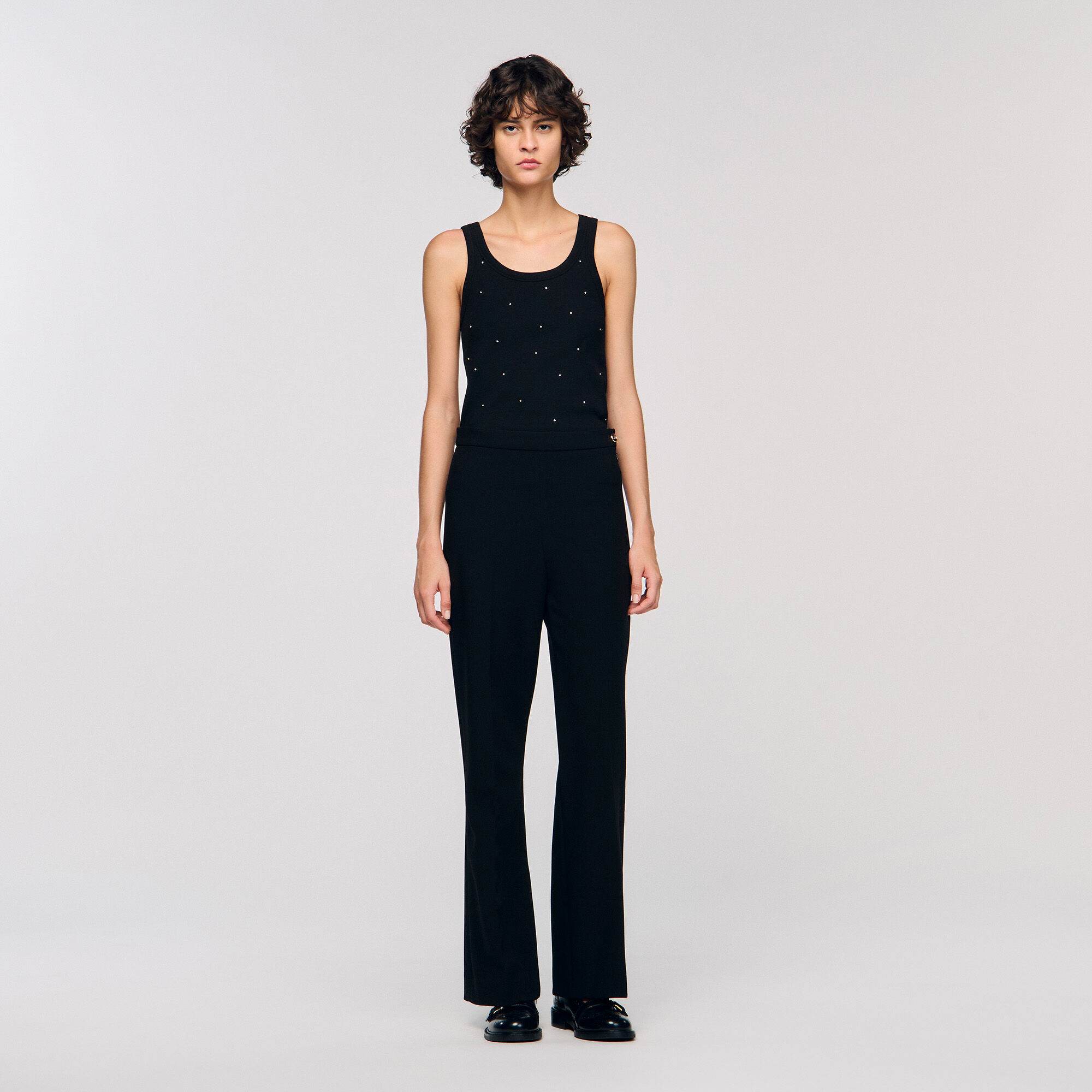 Straight-leg trousers