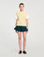 Dual-material knit jumper