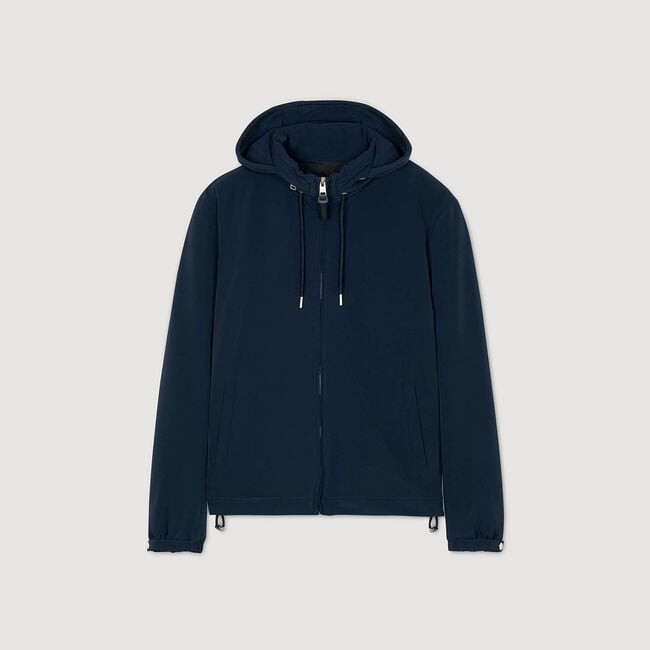 Hooded zip-up jacket - Men | Sandro