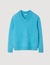 V-neck long-sleeve jumper