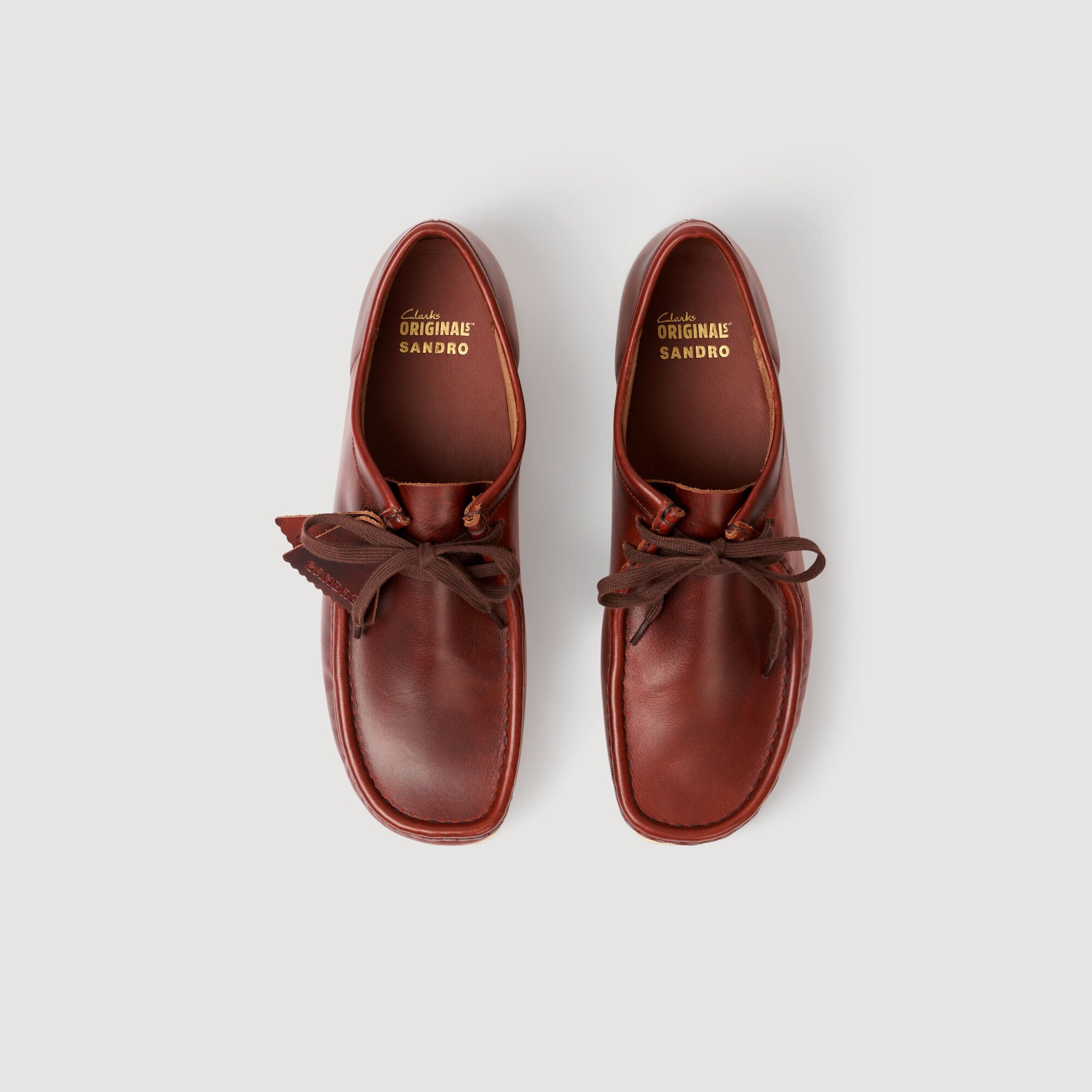 Leather Wallabee™ derbies