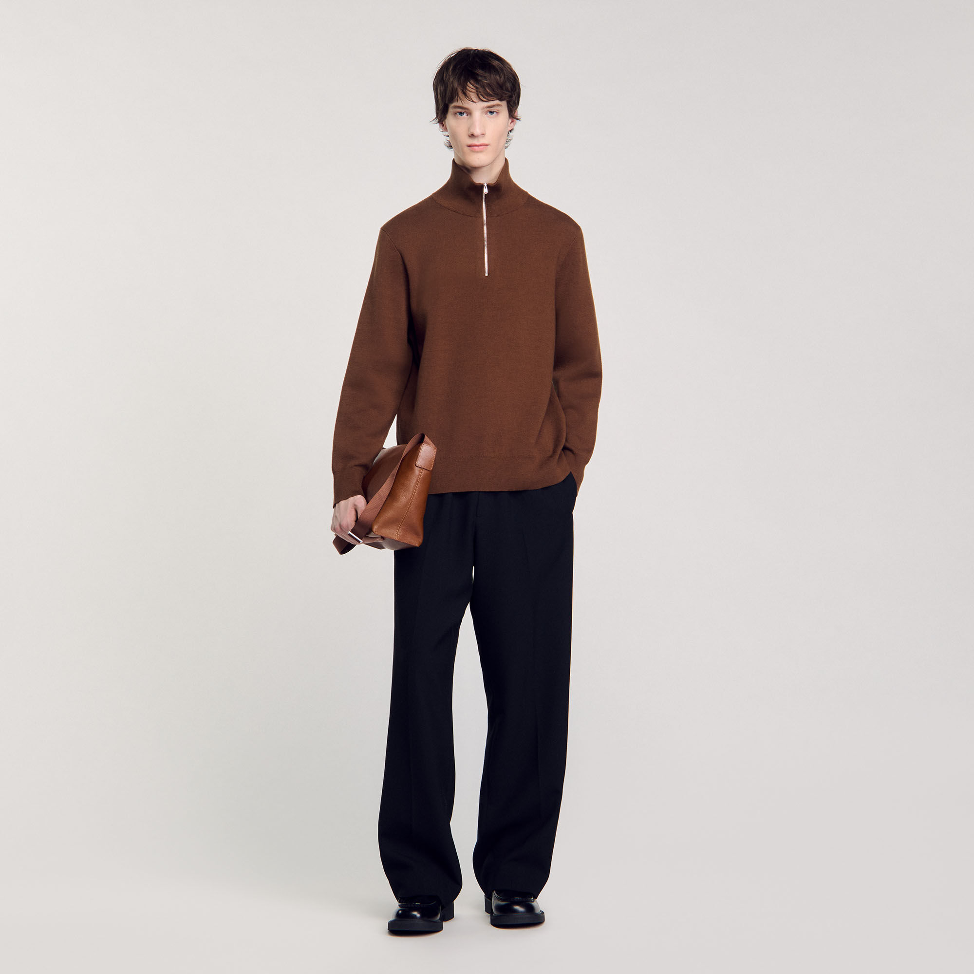 Half zip jumper