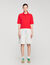 Polo shirt with decorative buttons