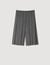 Pleated long shorts