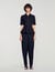 Peplum T-shirt with polo collar - Women | Sandro
