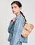 Janet canvas and leather bag