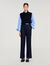 Tie-neck jumper