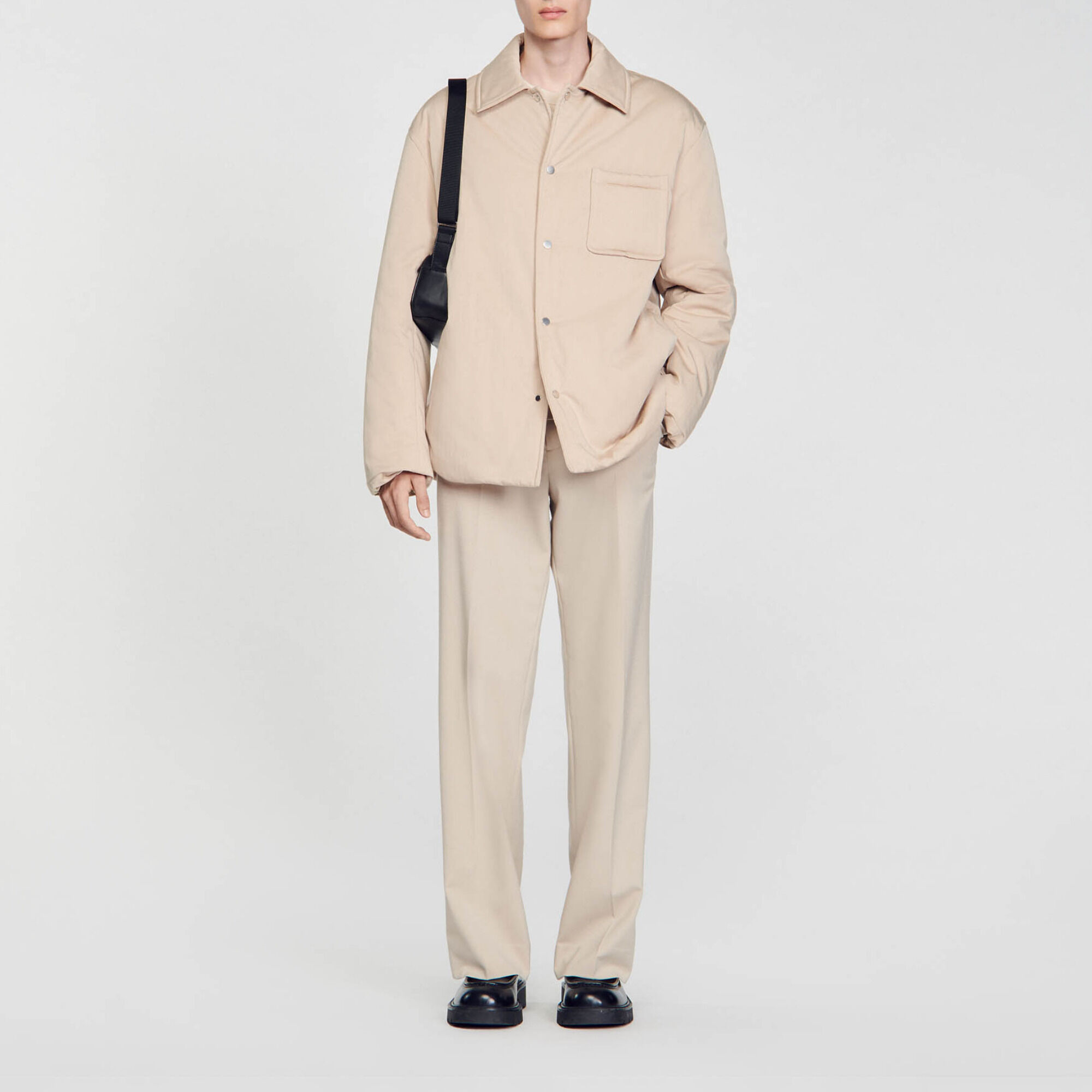 Quilted overshirt