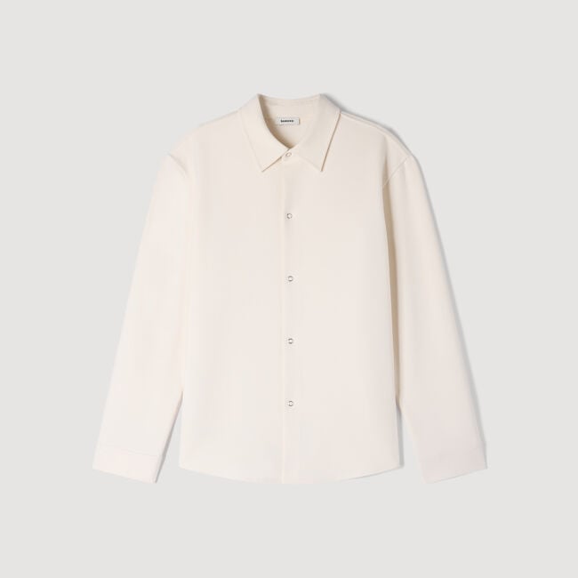 Long-sleeved jersey shirt