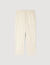 Wide-leg cotton trousers