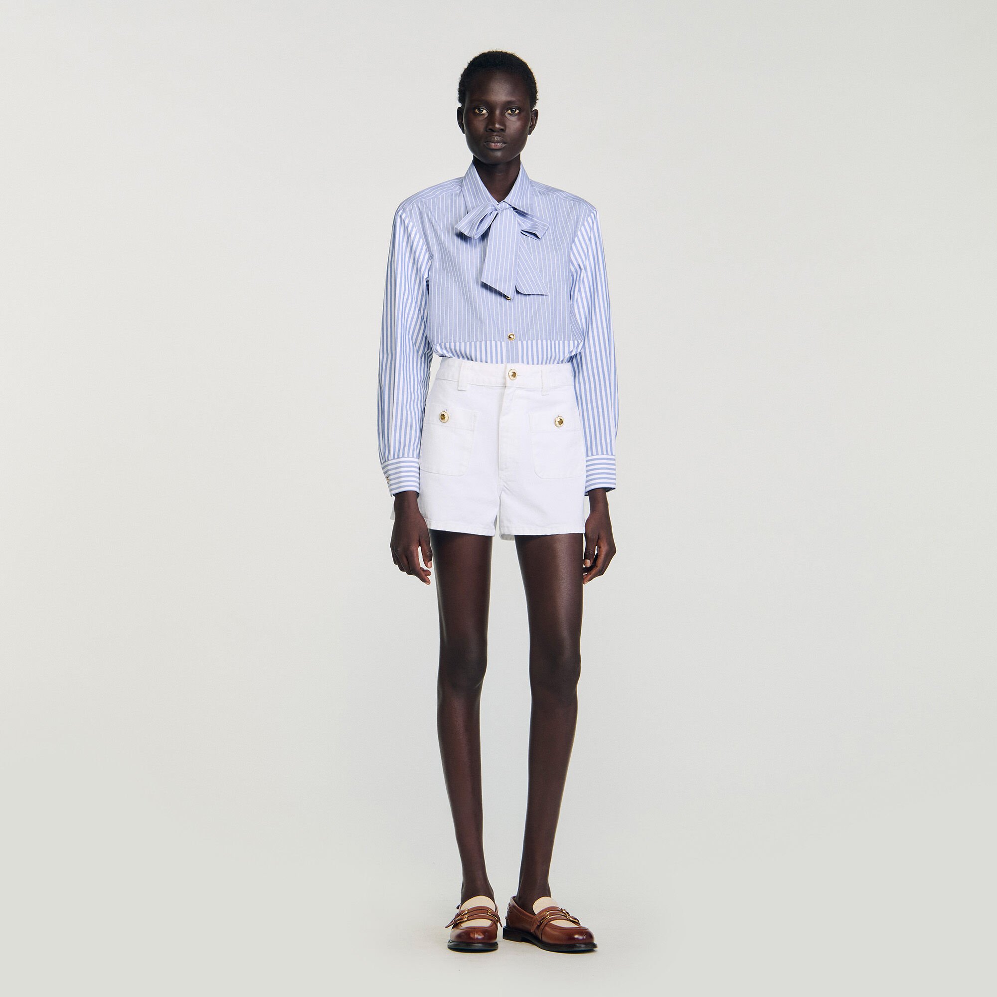 Long-sleeved shirts for women | Sandro Paris