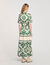 Floral print maxi dress