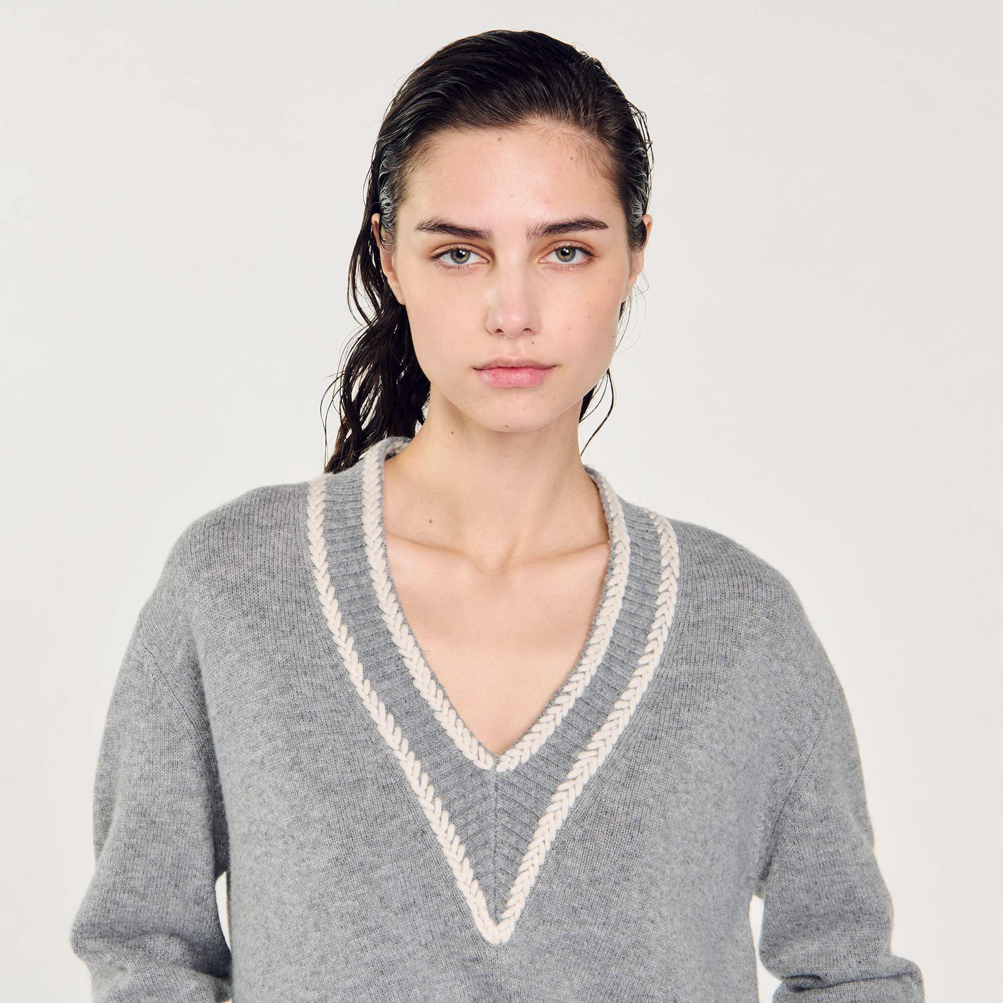 Wool and cashmere jumper