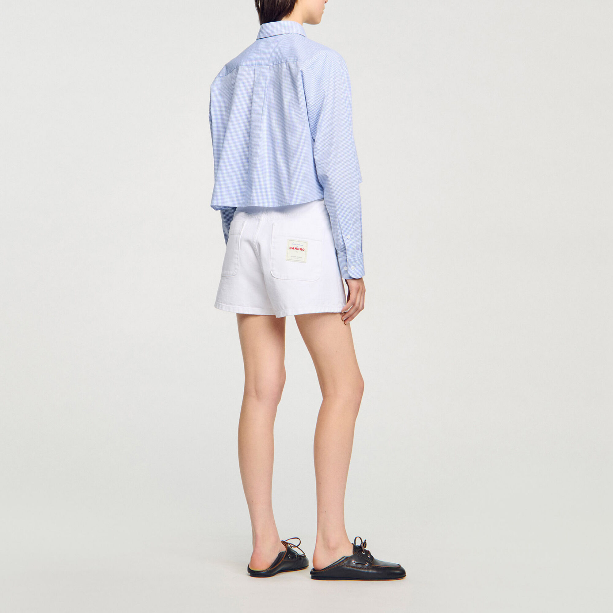 Bow collar shirt - Women | Sandro