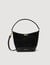 Mini Tangoso suede and leather bag