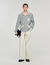 Wool cardigan with patch S